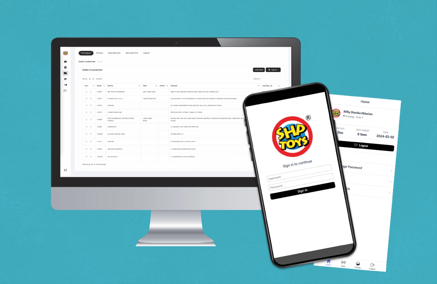 SHP TOYS - Jasa Pembuatan Website dan Aplikasi