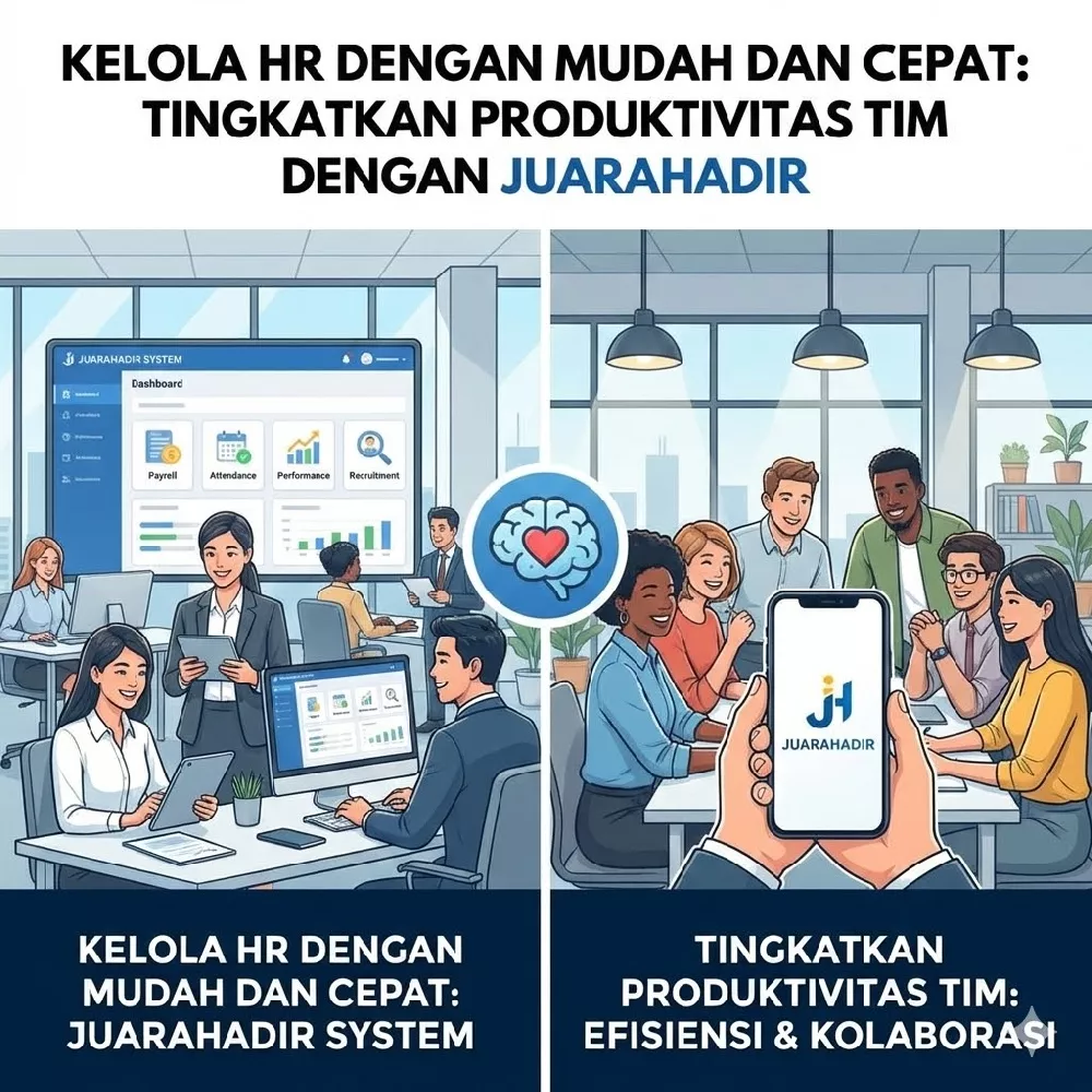 Kelola HR dengan Mudah dan Cepat: Tingkatkan Produktivitas Tim dengan JuaraHadir